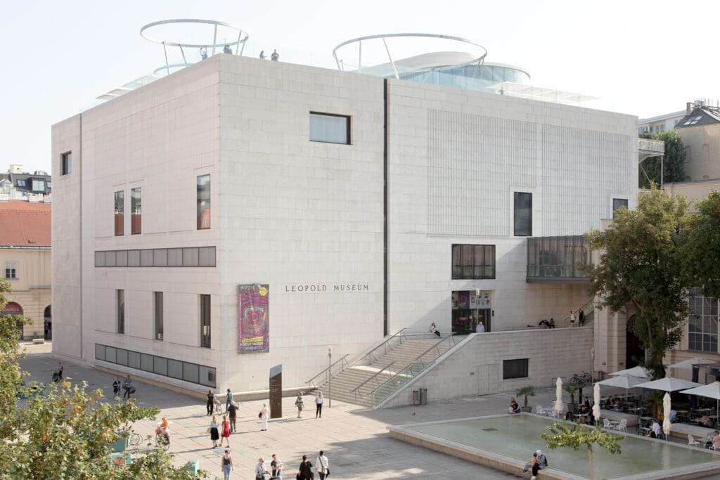 Außenansicht Leopold Museum