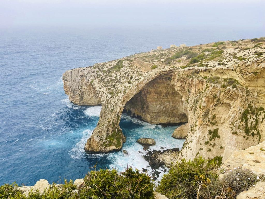 Die blaue Grotte auf Malta