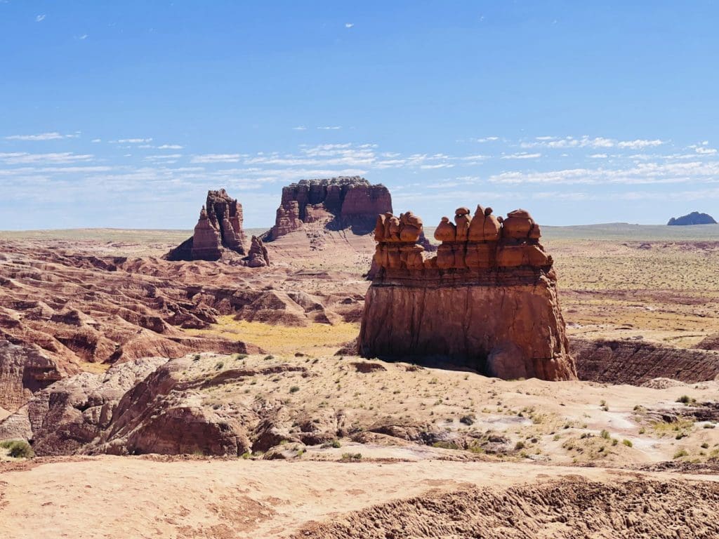 Atemberaubende Landschaft des Goblin Valley State Park