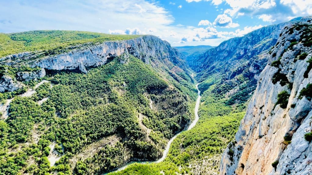 Blick in den Grand Canyon du Verdon