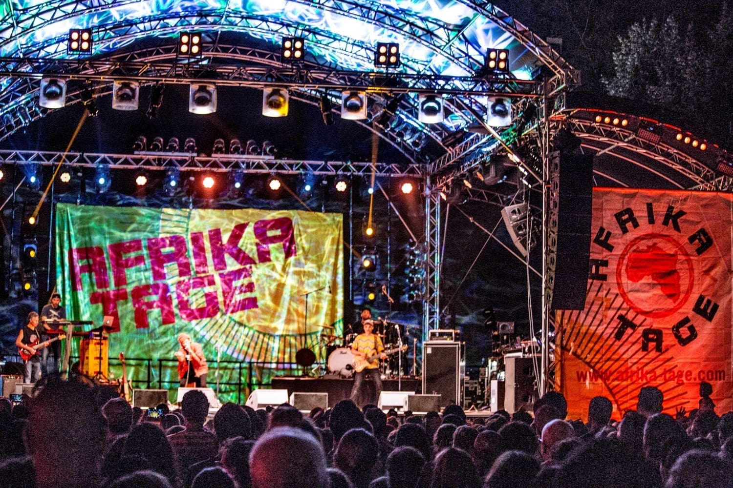 Afrika Tage Wien Bühnenansicht