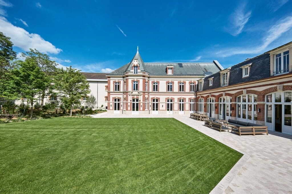 Das Elternhaus von Olivier Krug in Reims von außen