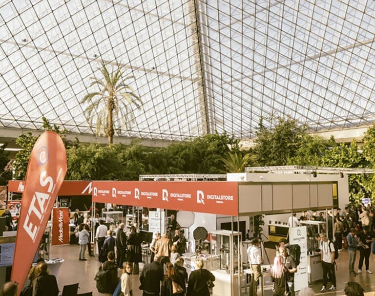 Die Pyramide Wien von innen während der Photo+Adventure
