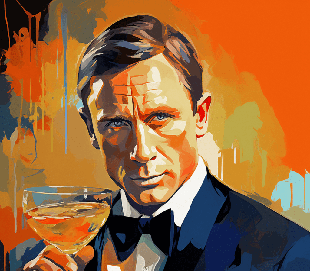 Daniel Craig James Bond Grafik