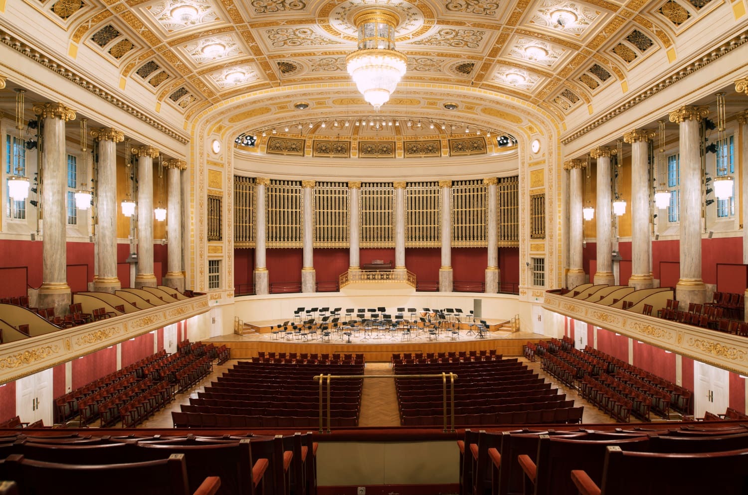 Weiner Konzerthaus, Großer Saal leer