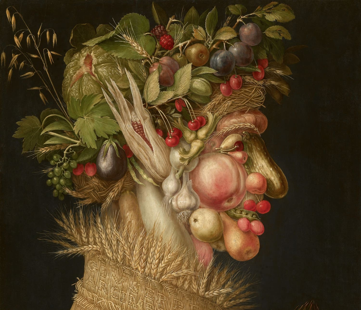 Giuseppe Arcimboldo: Sommer, 1563 datiert