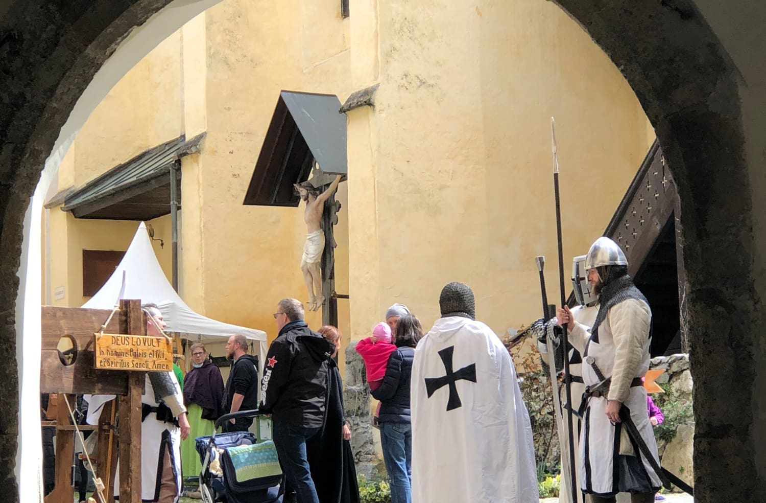 Mittelalter erleben, Schloss Gloggnitz.