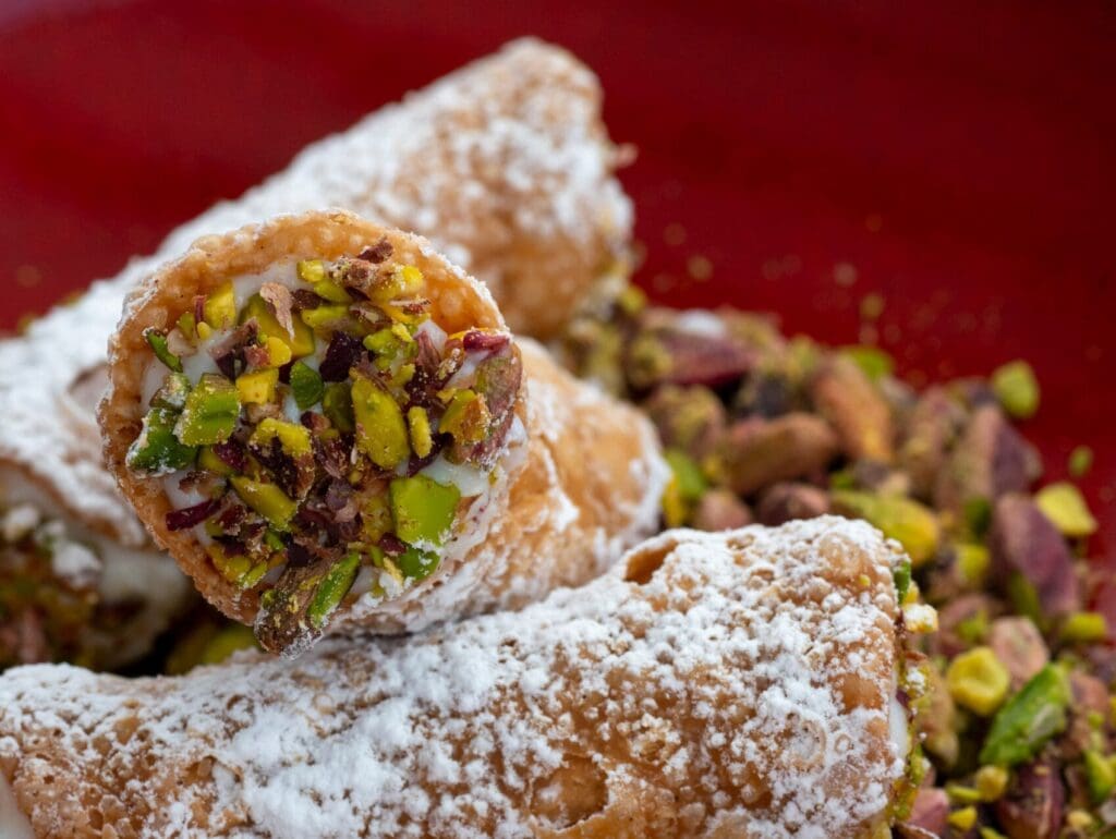 Sizilianische Cremerollen