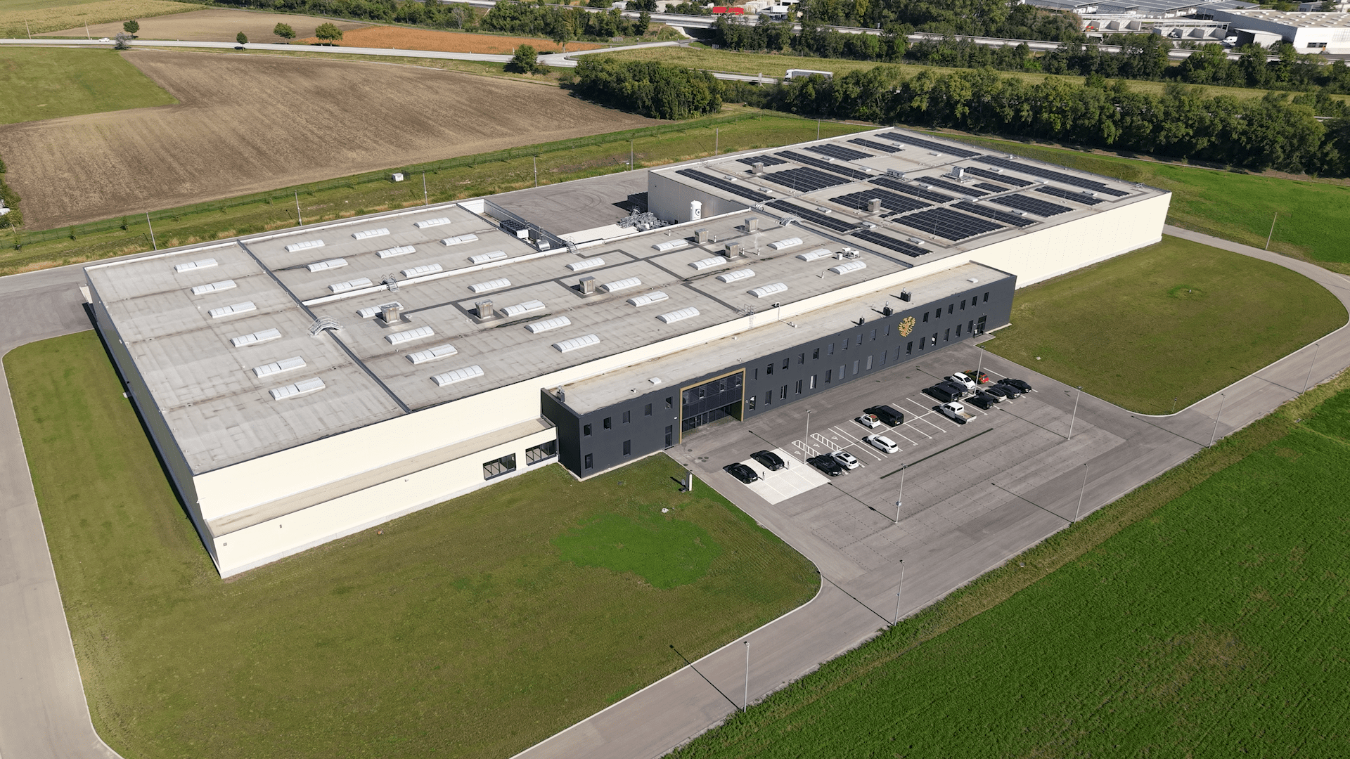 Die neue Sekt-Produktionsanlage „House of Sparkling“ © Schlumberger