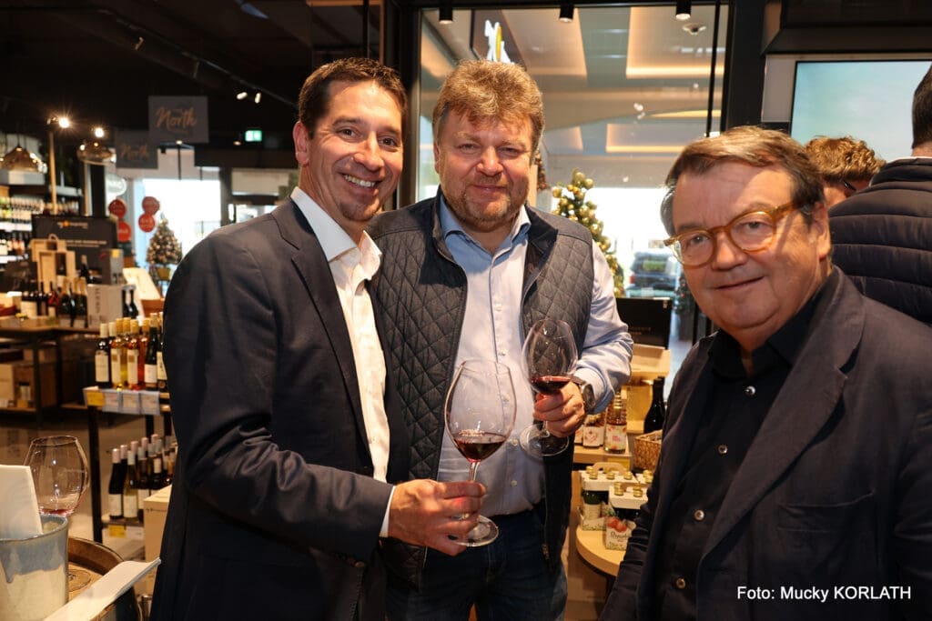 CENTUM - Wein Präsentation - Christian Zechmeister, Albert Gesllmann u. Willi Klinger