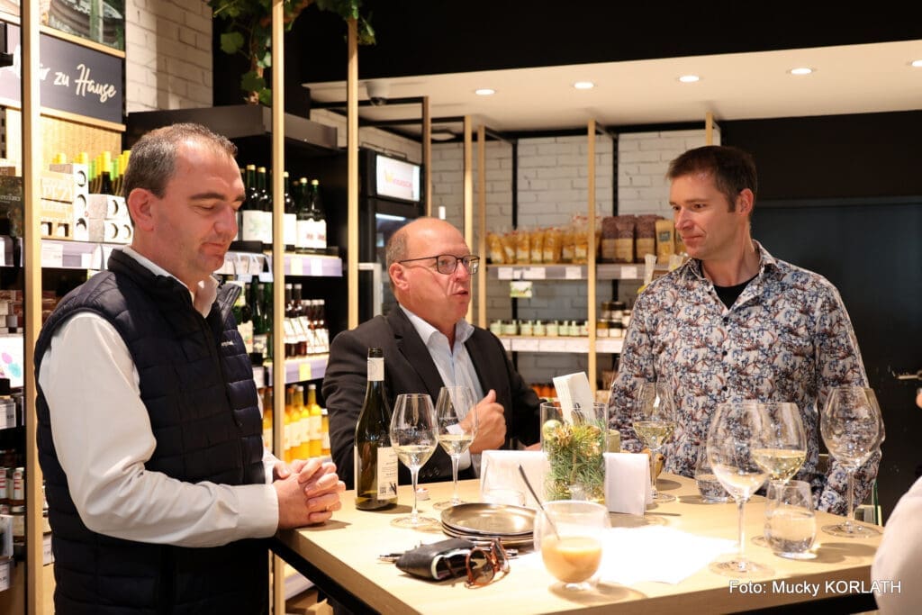 CENTUM - Wein Präsentation - Oschep Herbert, Liegenfeld Andreas u. Scheiblhofer Erich