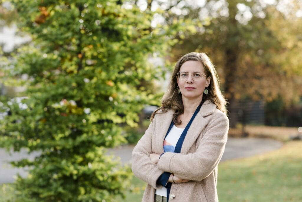 LH-Stellvertreterin Anja Haider-Wallner in der Natur