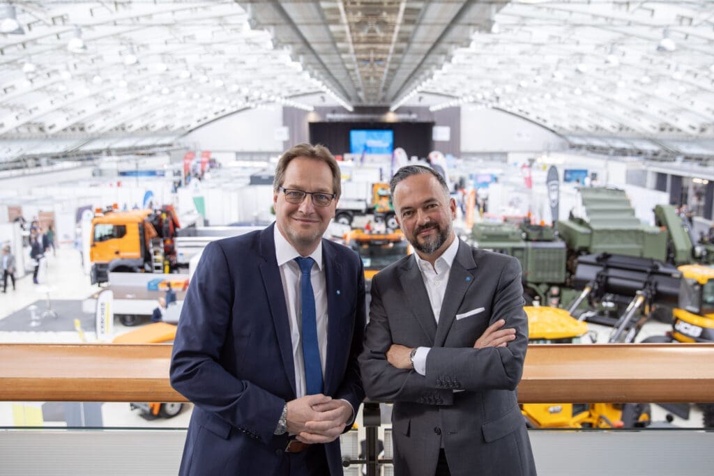 Von links: BBG-Geschäftsführer Gerhard Zotter und Martin S. Ledolter