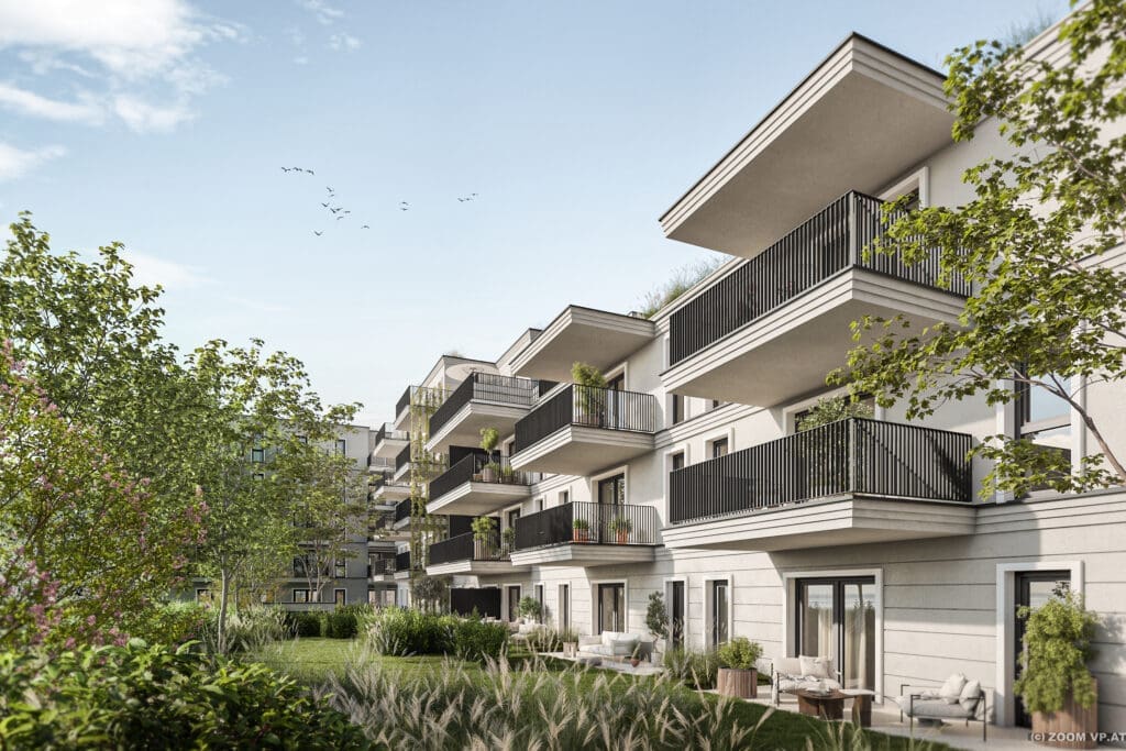 Innenhof Schwechat, Hauptplatz 1, Visualisierung